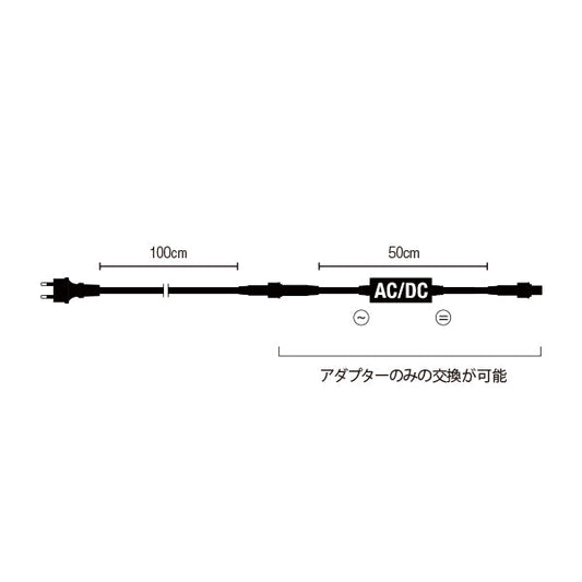 新クイックフィックス アダプターケーブル 黒コード