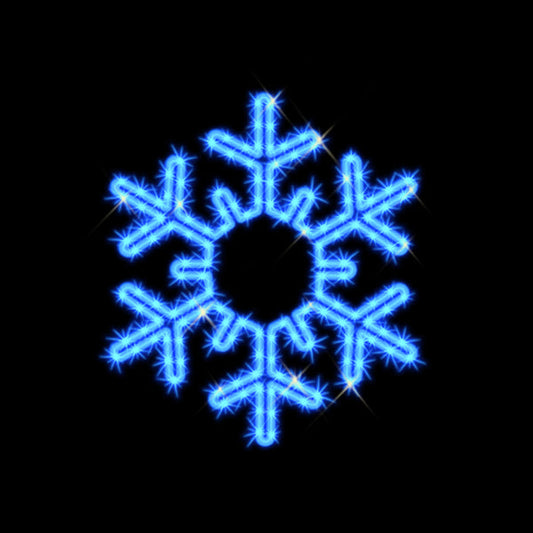 スノーフレーク 青色