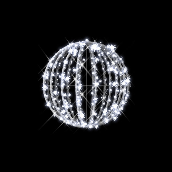 メリディア 50cm折リタタミ式 白色+白フラ