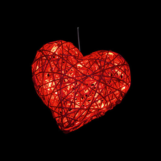 オーガニックハート3D スモール37cm Red