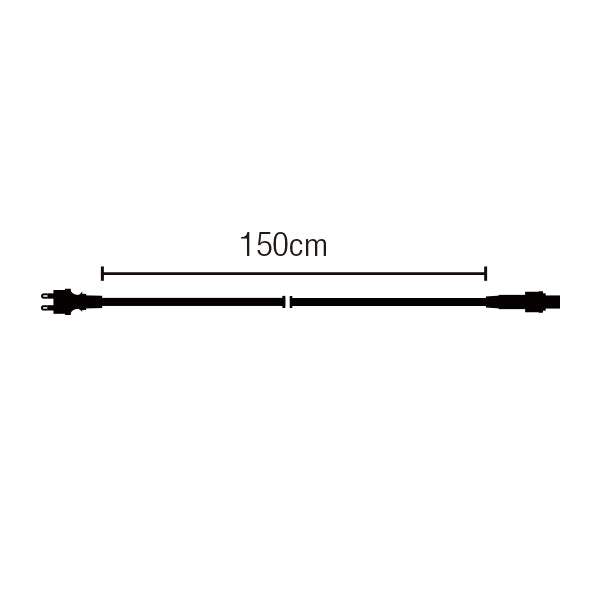クイックフィックス コード 150cm 黒コード