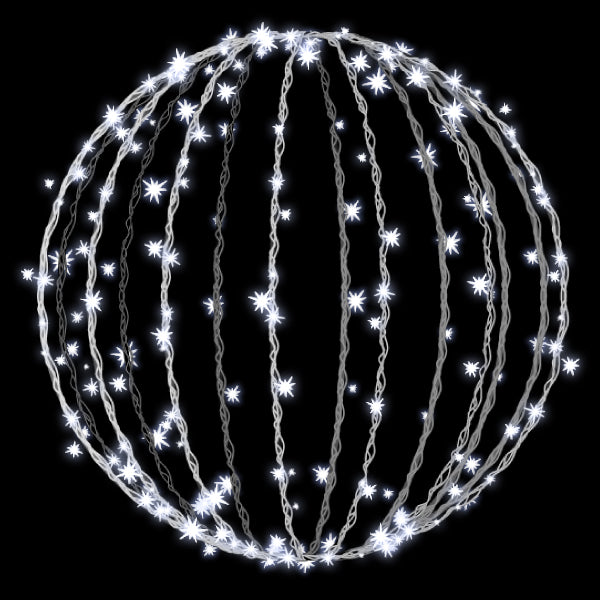 メリディア80cm 折リタタミ式 白色&白フラッシュ