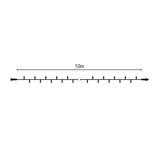 マルチカラーストリングス100-10m (透明コード)